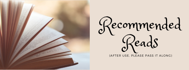Recommended Reads banner